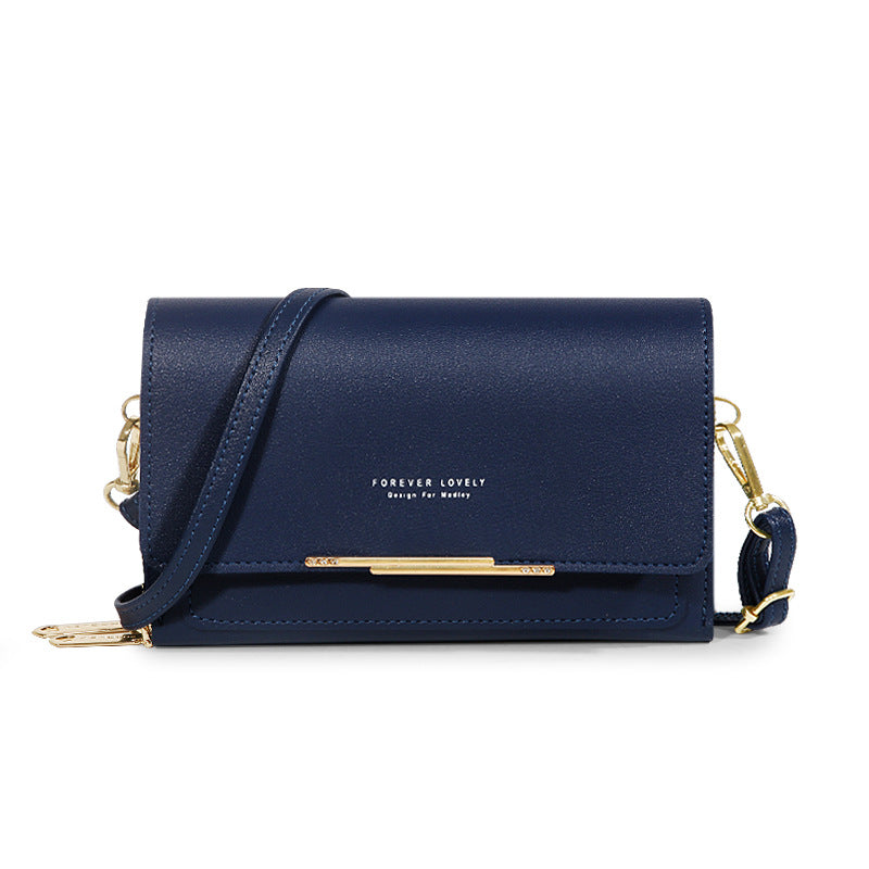 Women's Small Messenger Shoulder Bag Mobile Phone Bag Card Holder Wallet Handbag