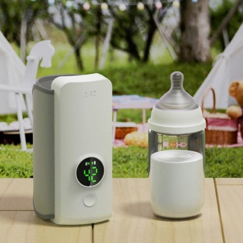 Portable Wireless Rechargeable Baby Bottle Warmer USB Charging And Heating Bag Portable Constant Temperature Milk Warmer Universal Bottle Insulation Sleeve (Copy)