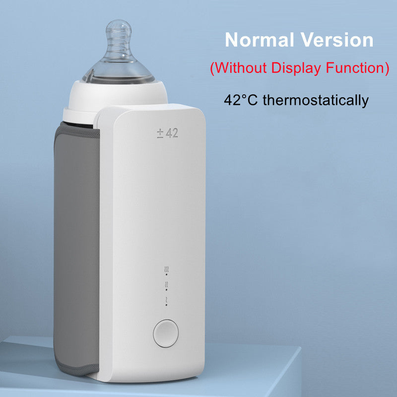 Portable Wireless Rechargeable Baby Bottle Warmer USB Charging And Heating Bag Portable Constant Temperature Milk Warmer Universal Bottle Insulation Sleeve (Copy)
