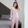 Women's Long-Sleeved Pajama Set in Cute Design-Free Delivery