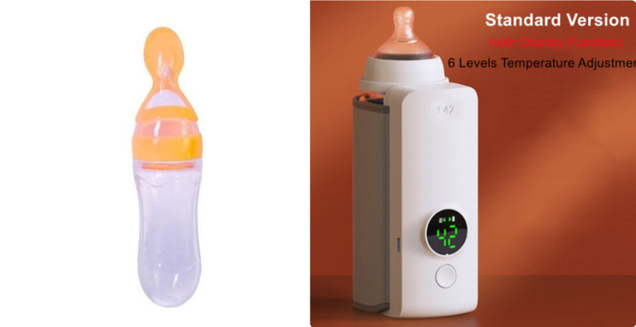Portable Wireless Rechargeable Baby Bottle Warmer USB Charging And Heating Bag Portable Constant Temperature Milk Warmer Universal Bottle Insulation Sleeve (Copy)